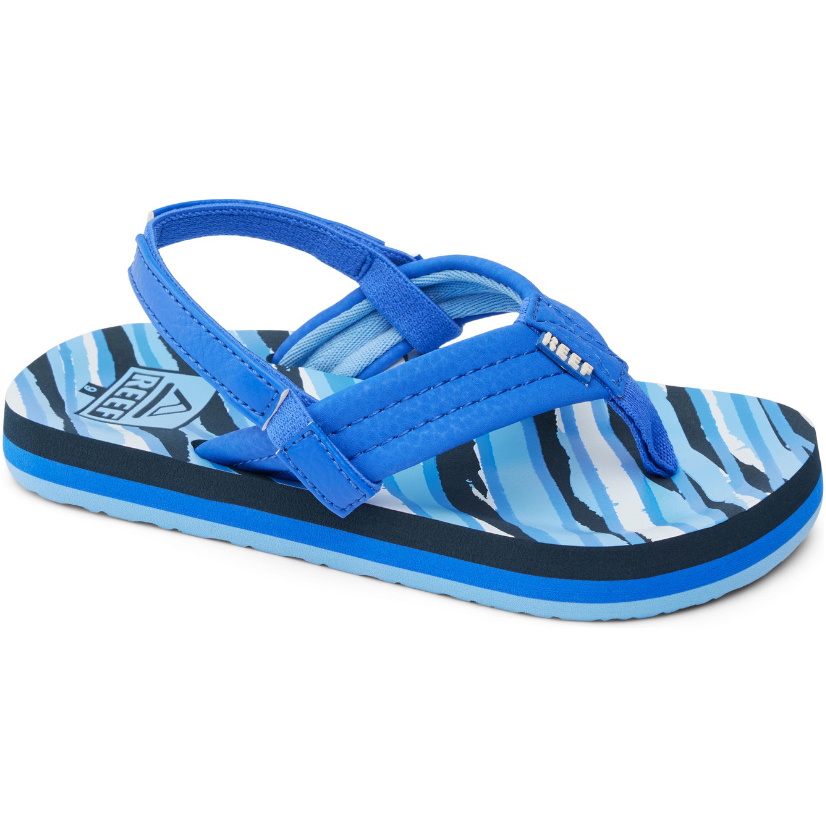 2025 Reef Little Ahi Sandalerne CJ6762 - Royal Stripe
